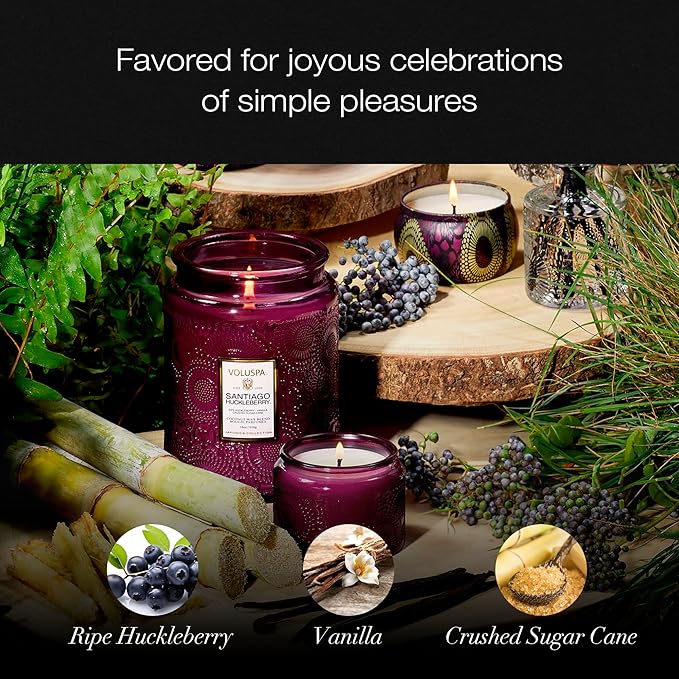 Santiago Huckleberry Voluspa Candle